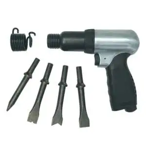 AH-490 190mm Air Hammer w/4pcs Chisel /round