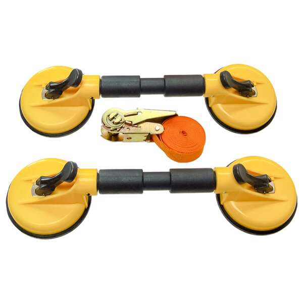 AA 102PK Double Suction Cup Plastic